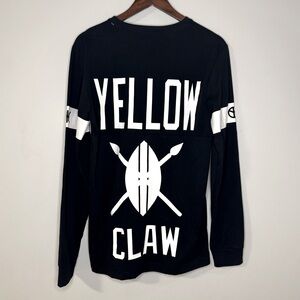 💎RARE Yellow Claw Blood For Mercy Official Merchandise Long Sleeve Shirt M BNWT